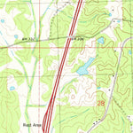 United States Geological Survey Peachahala Creek, MS (1975, 24000-Scale) digital map