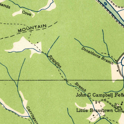 United States Geological Survey Peachtree, NC (1935, 24000-Scale) digital map