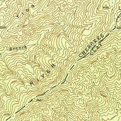 United States Geological Survey Peachtree, NC (1937, 24000-Scale) digital map