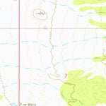 United States Geological Survey Peacock Peak, AZ (1968, 24000-Scale) digital map