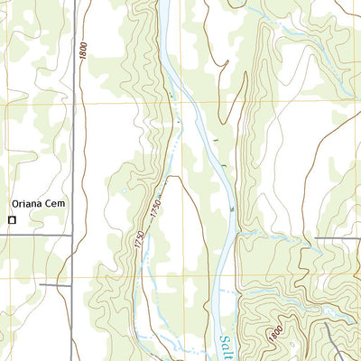 United States Geological Survey Peacock, TX (2019, 24000-Scale) digital map