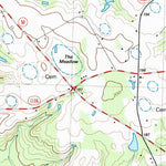 United States Geological Survey Peacocks Crossroads, NC (1986, 24000-Scale) digital map