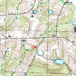 United States Geological Survey Peacocks Crossroads, NC (1997, 24000-Scale) digital map