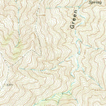 United States Geological Survey Peak Mountain, CA (1964, 24000-Scale) digital map