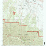 United States Geological Survey Peak Mountain, CA (1995, 24000-Scale) digital map