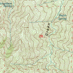 United States Geological Survey Peak Mountain, CA (1995, 24000-Scale) digital map