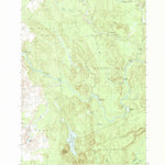 United States Geological Survey Peaked Mountain Pond, ME (1990, 24000-Scale) digital map