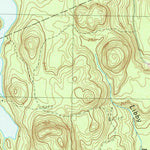 United States Geological Survey Peaked Mountain Pond, ME (1990, 24000-Scale) digital map