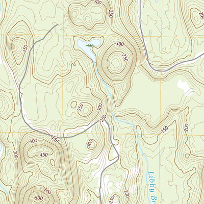 United States Geological Survey Peaked Mountain Pond, ME (2021, 24000-Scale) digital map