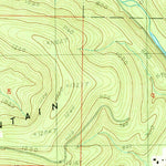 United States Geological Survey Peanut Mountain, AR (1983, 24000-Scale) digital map