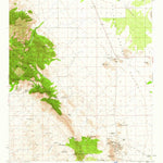 United States Geological Survey Pearce, AZ (1958, 62500-Scale) digital map