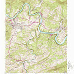 United States Geological Survey Pearisburg, VA (1965, 24000-Scale) digital map