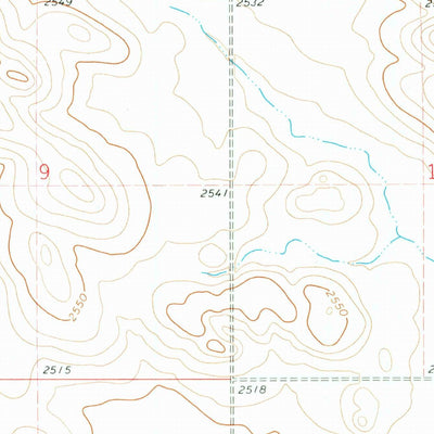 United States Geological Survey Pearl Butte NW, ND (1974, 24000-Scale) digital map