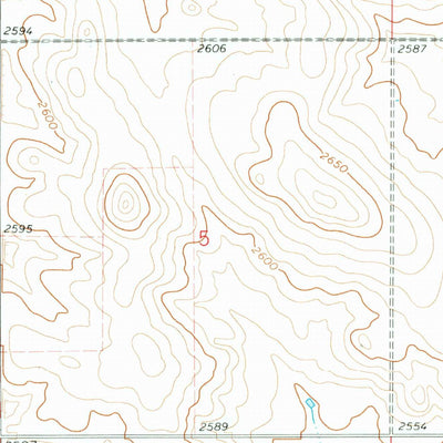 United States Geological Survey Pearl Butte NW, ND (1974, 24000-Scale) digital map