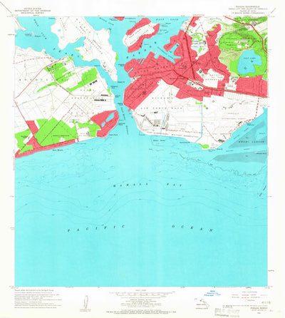 United States Geological Survey Pearl Harbor, HI (1959, 24000-Scale) digital map