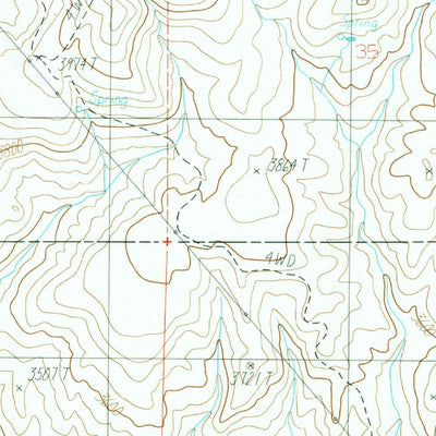 United States Geological Survey Pearl, ID (1985, 24000-Scale) digital map