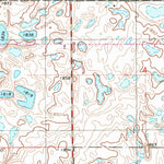 United States Geological Survey Pearl Lake, ND (1972, 24000-Scale) digital map