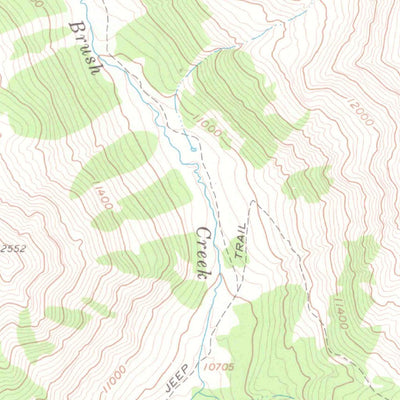 United States Geological Survey Pearl Pass, CO (1961, 24000-Scale) digital map