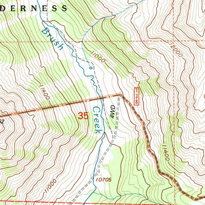 United States Geological Survey Pearl Pass, CO (2001, 24000-Scale) digital map