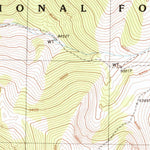 United States Geological Survey Pearl Peak, NV (1985, 24000-Scale) digital map
