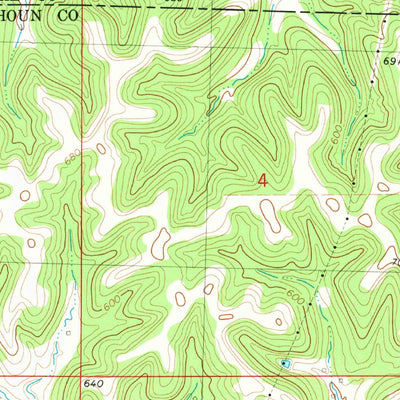 United States Geological Survey Pearl West, IL (1980, 24000-Scale) digital map