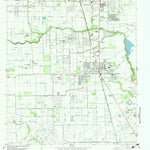 United States Geological Survey Pearland, TX (1982, 24000-Scale) digital map
