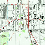 United States Geological Survey Pearland, TX (1982, 24000-Scale) digital map