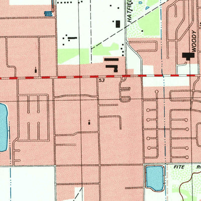 United States Geological Survey Pearland, TX (1995, 24000-Scale) digital map