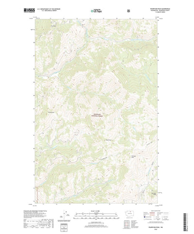 United States Geological Survey Pearrygin Peak, WA (2020, 24000-Scale) digital map