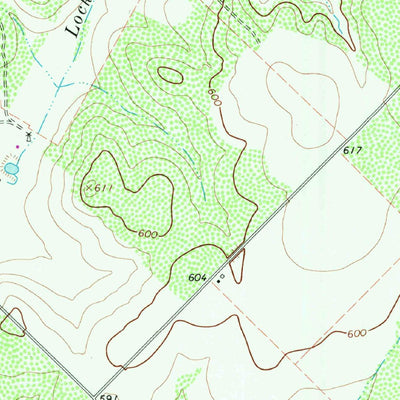United States Geological Survey Pearsall South, TX (1964, 24000-Scale) digital map