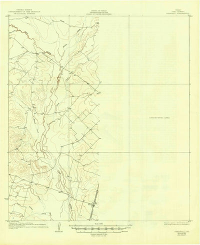 United States Geological Survey Pearsall, TX (1927, 62500-Scale) digital map