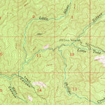 United States Geological Survey Pearsoll Peak, OR (1954, 62500-Scale) digital map