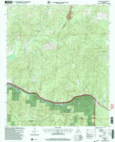United States Geological Survey Pearson, AL (2002, 24000-Scale) digital map