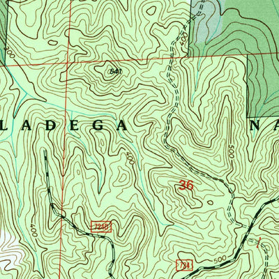 United States Geological Survey Pearson, AL (2002, 24000-Scale) digital map
