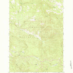 United States Geological Survey Pearson Ridge, OR (1967, 24000-Scale) digital map