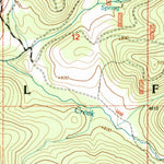 United States Geological Survey Pearson Ridge, OR (1995, 24000-Scale) digital map