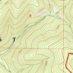 United States Geological Survey Pearson Ridge, OR (1995, 24000-Scale) digital map