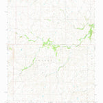 United States Geological Survey Pearsonia NW, OK-KS (1973, 24000-Scale) digital map