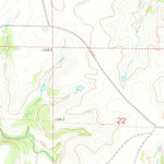 United States Geological Survey Pearsonia, OK (1973, 24000-Scale) digital map