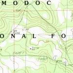 United States Geological Survey Pease Flat, CA-OR (1990, 24000-Scale) digital map
