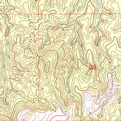 United States Geological Survey Peason, LA (1954, 24000-Scale) digital map