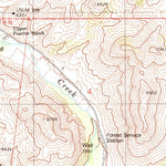 United States Geological Survey Peavine Ranch, NV (1980, 24000-Scale) digital map