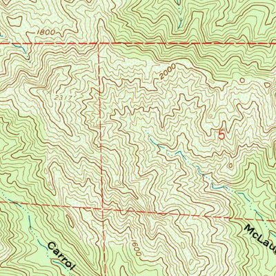 United States Geological Survey Pebblestone Shut-In, CA (1959, 24000-Scale) digital map
