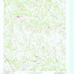 United States Geological Survey Pecan Creek, TX (1961, 24000-Scale) digital map