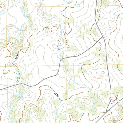 United States Geological Survey Pecan Crossing, TX (2022, 24000-Scale) digital map