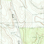 United States Geological Survey Pecan Mott, TX (1984, 24000-Scale) digital map