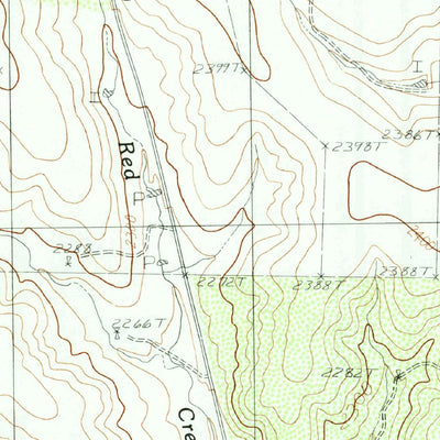 United States Geological Survey Pecan Mott, TX (1984, 24000-Scale) digital map