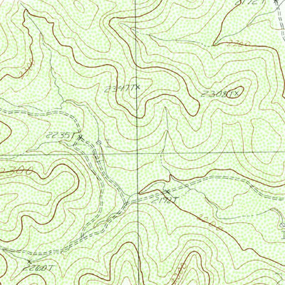 United States Geological Survey Pecan Mott, TX (1984, 24000-Scale) digital map