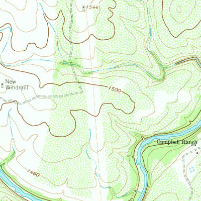 United States Geological Survey Pecan Springs, TX (1963, 24000-Scale) digital map