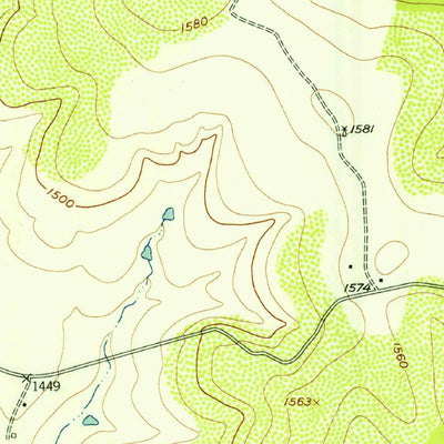 United States Geological Survey Pecan Wells, TX (1956, 24000-Scale) digital map